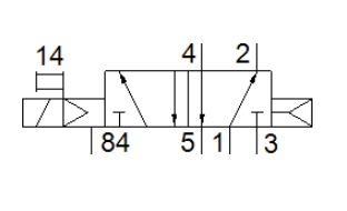 [FESTO] Solenoid valves VUVS-L30-M52-AD-G38-F8-1C1