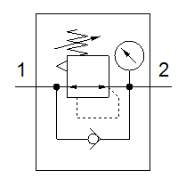 [FESTO] Pressure regulator MS4-LR-1/4-D5-AS