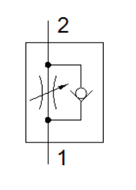 [FESTO] One-way flow control valves GRLA-M5-QS-4-RS-D