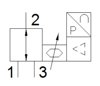 [FESTO] Proportional pressure regulators VEAA-L-3-D9-Q4-V1-1R1
