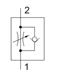 [FESTO] One-way flow control valves GRLA-1/4-QS-8-RS-D