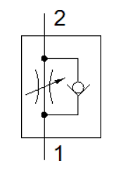 [FESTO] One-way flow control valves GRLA-3/8-QS-10-RS-D