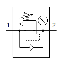 [FESTO] Pressure regulator MS6-LR-1/2-D5-AS