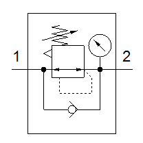 [FESTO] Pressure regulator MS6-LR-1/2-D7-AS