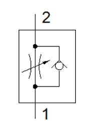 [FESTO] One-way flow control valves GRLZ-M5-QS-3-D
