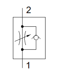 [FESTO] One-way flow control valves GRLZ-1/8-QS-6-D