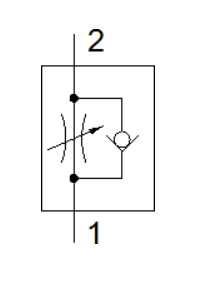 [FESTO] One-way flow control valves GRLA-M5-QS-4-D