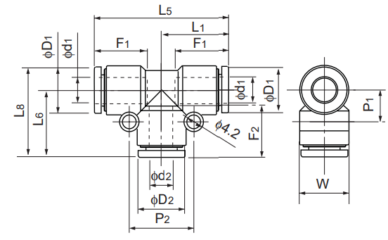 [NITTA] Push One E Series EUT3/8