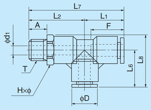 [NITTA] Chemifit C1 Series EST1/4-C