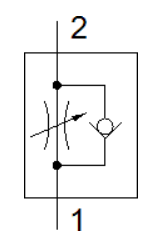 [FESTO] One-way flow control valves GRLA-1/8-QS-6-D