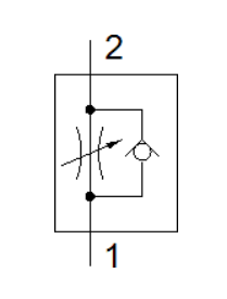 [FESTO] One-way flow control valves GRLZ-M5-QS-4-D