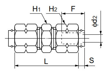 [NITTA] Quick Seal Fitting UC4N6X4-ST