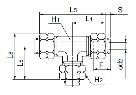 [NITTA] Quick Seal Fitting UT4N8X5