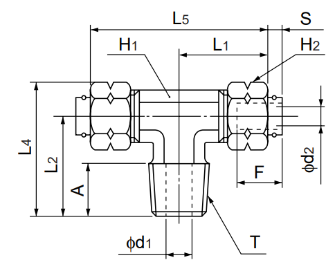 [NITTA] Quick Seal Fitting T2N1/4