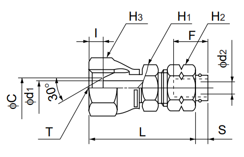 [NITTA] Quick Seal Fitting SC2N3/8