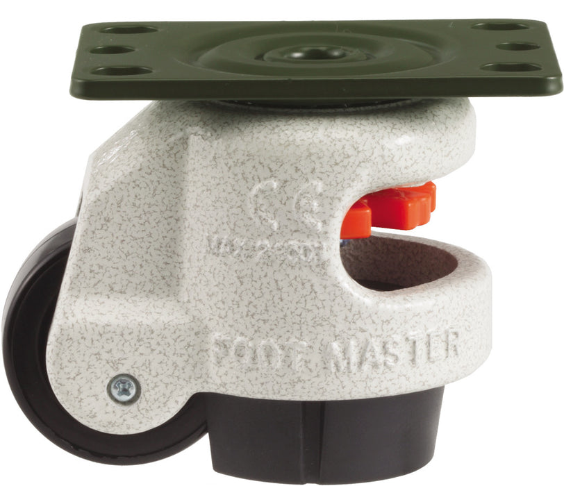 [FOOTMASTER] GDN-60 Leveling Casters Smart Solution for both easy movement & leveling set  50-1500Kg -10~90℃ RoHS 8pcs