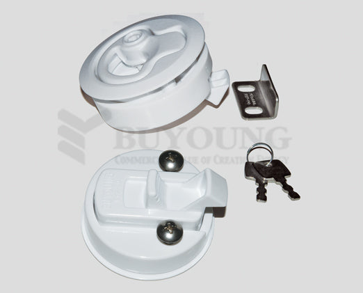 [BUYOUNG] Flush-Pull Latch BY2-90WT