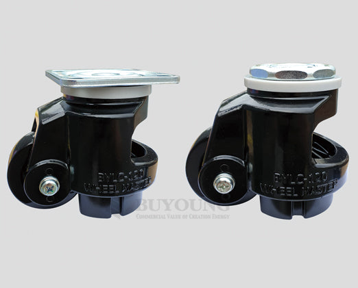 [BUYOUNG] Caster BYLC-100F-BK,BYLC-100S-BK