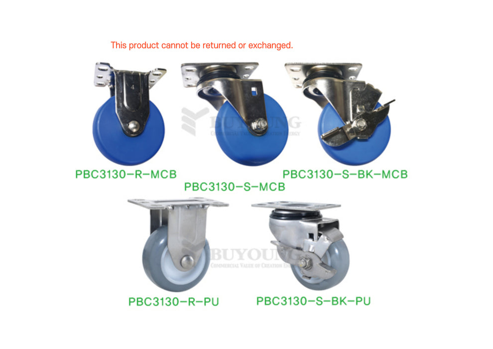 [BUYOUNG] Caster PBC3130-SERIES